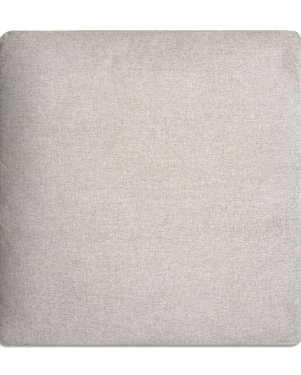 Experience the ultimate in comfort with our Square beige fabric cushion, reminiscent of a My Cloud Slope 40 Ottoman embrace. Crafted for smooth texture and plush support, it complements any customizable furniture set seamlessly.