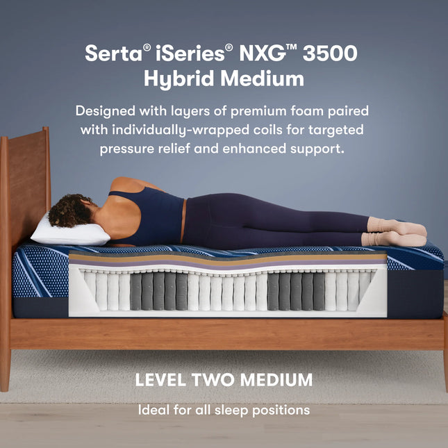 Serta iSeries NXG 3500 Hybrid Medium