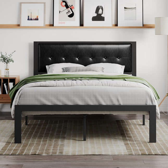 Modena Platform Bedframe + Headboard