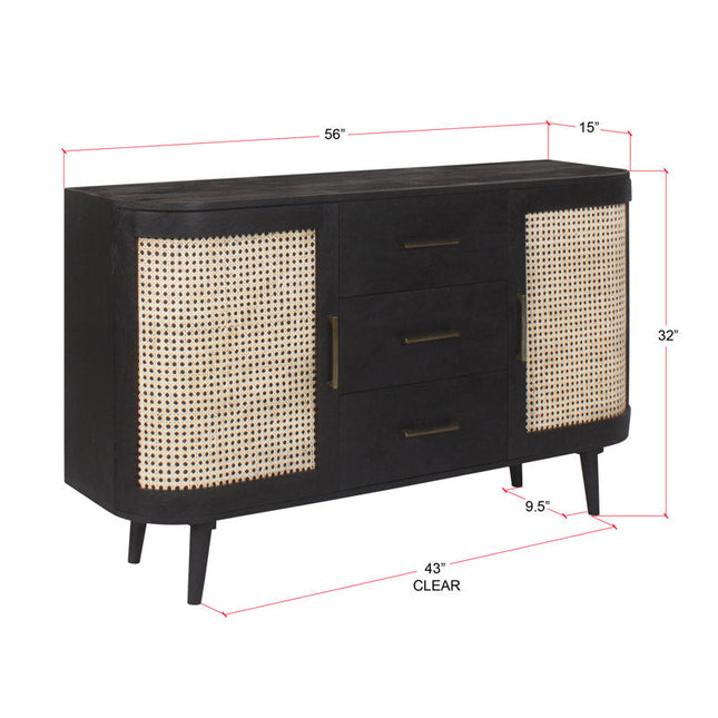Adebisi 56" Solid Wood Sideboard