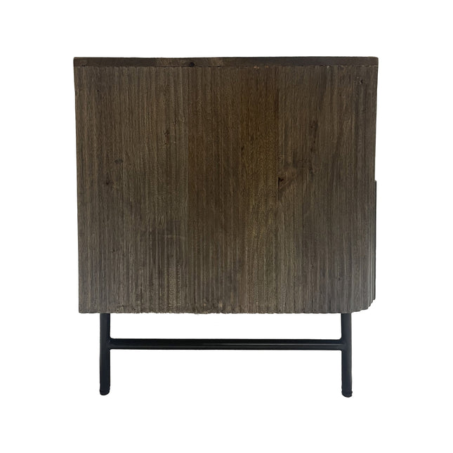Contemporary Reed Side Table