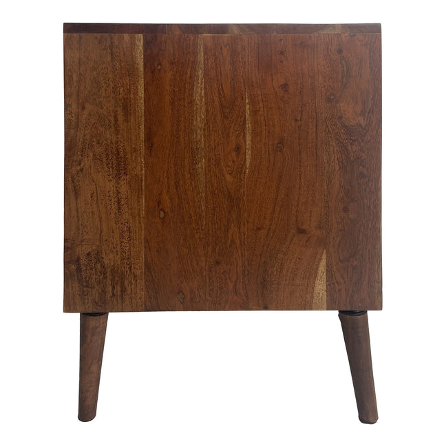 Diagonal Mid-Century Modern Side Table