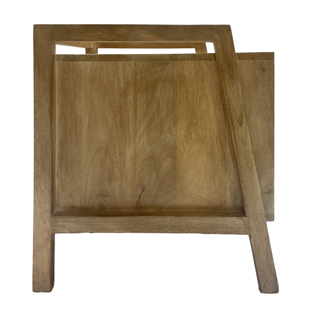 Alan Nightstand with Angular Frame