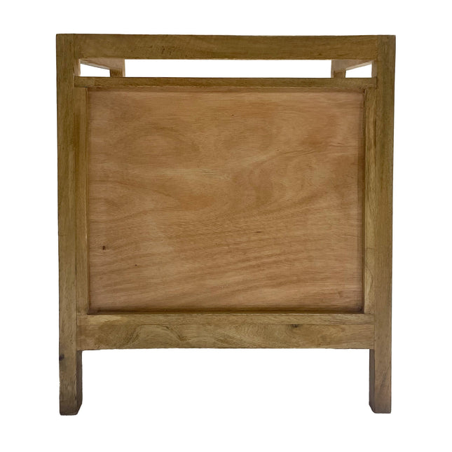 Alan Nightstand with Angular Frame