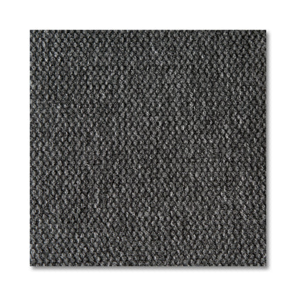 The My Cloud Slope 4 Piece Straight features a dark gray, woven textured fabric in a square pattern. Its tight-knit design offers a cozy modular sectional feel with dense, robust appeal. Subtle shadows are created as the lighting highlights its refined texture.