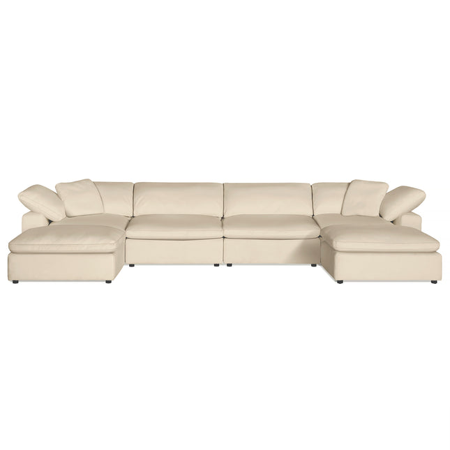 Peyton 4 Piece Straight + 2 Ottomans - Really Cool Living
