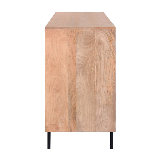 Bauhaus Solid Acacia Wood Sideboard