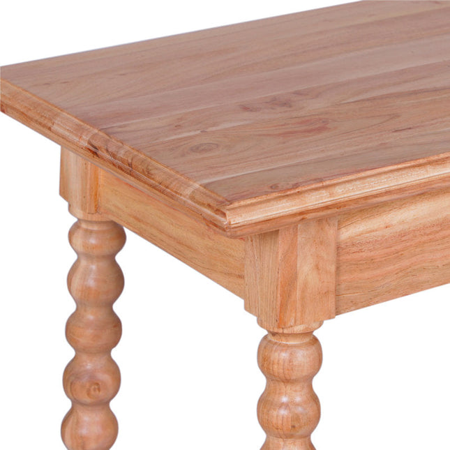 Delisle Solid Wood Desk with Built in Outlet