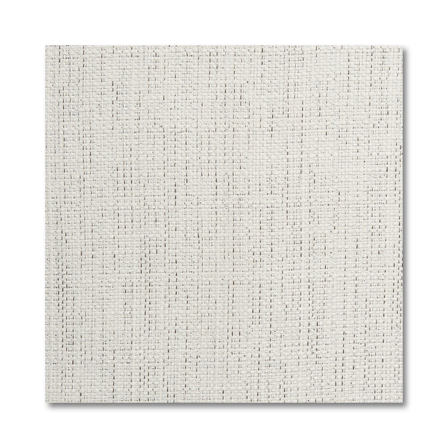 Sample of My Cloud Slope 4 Piece Straight fabric in white with a subtle grid-like textured pattern created by horizontal and vertical threads.
