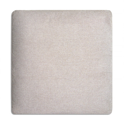 Experience the ultimate in comfort with our Square beige fabric cushion, reminiscent of a My Cloud Slope 40 Ottoman embrace. Crafted for smooth texture and plush support, it complements any customizable furniture set seamlessly.