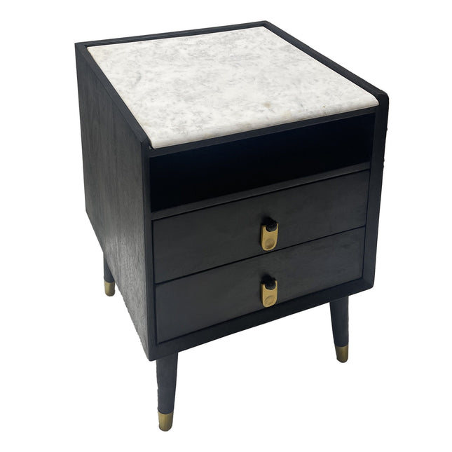 Luxe Marble Top  Side Table