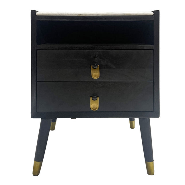 Luxe Marble Top  Side Table