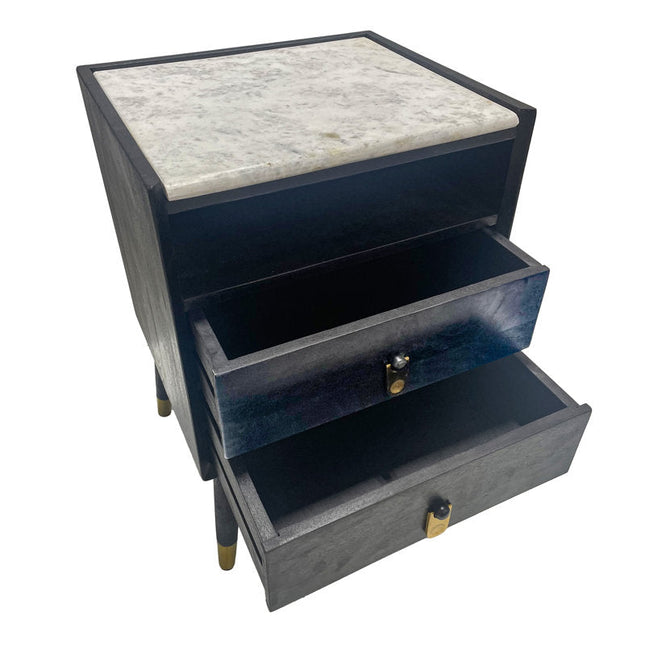 Luxe Marble Top  Side Table