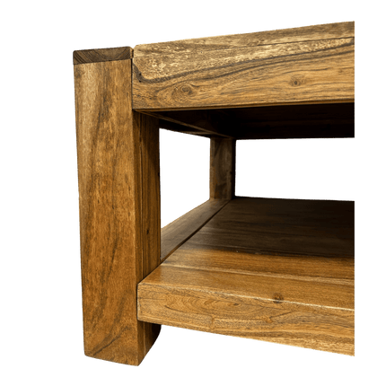 Rustic Mango Two Tier Coffee Table - Really Cool Living