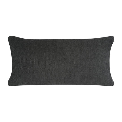 The My Cloud Slope Pillow is a rectangular black pillow with premium down and feather fill. It has a textured fabric surface against a white background and slightly curved edges for added comfort and softness.