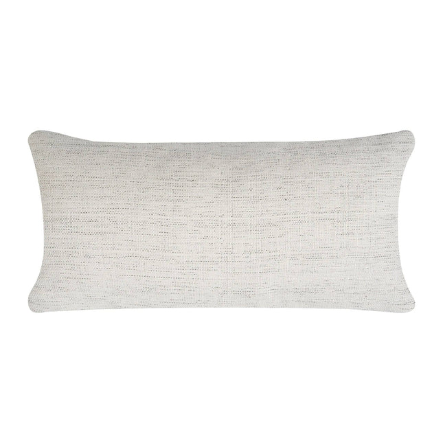 The My Cloud Slope Pillow is a rectangular, off-white lumbar pillow with a subtle woven texture and slightly curved edges. Made from polyester, it features a minimalist design thats incredibly comfortable and versatile, ideal for decorative or supportive use on furniture.