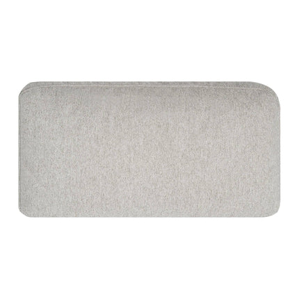 The My Cloud Pillow is a sleek rectangular gray door mat with rounded corners and a textured fabric surface. Its simple yet elegant design makes it an ideal complement for any sectional sofa, enhancing both indoor and outdoor spaces effortlessly.