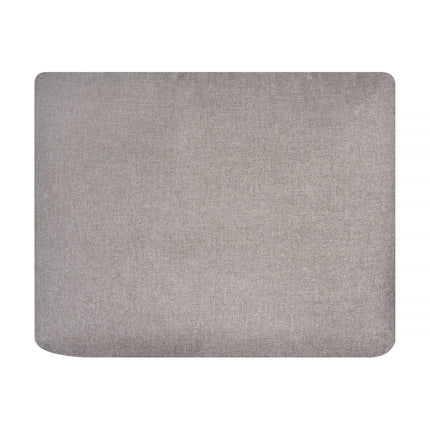 The My Cloud Slope Cushion Cover features a smooth, light gray fabric with slightly rounded corners and a uniform texture, presented against a white backdrop. Its perfect for those seeking customizable comfort as part of the My Cloud sectional.