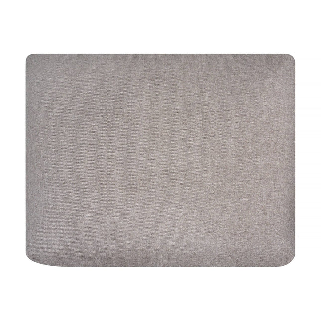The My Cloud Slope Cushion Cover features a smooth, light gray fabric with slightly rounded corners and a uniform texture, presented against a white backdrop. Its perfect for those seeking customizable comfort as part of the My Cloud sectional.