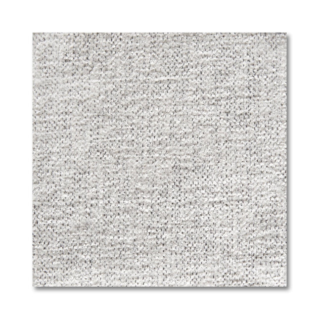 Close-up of a Free Fabric Swatches sample on a white background, featuring a square, textured gray carpet with mixed light and dark fibers.