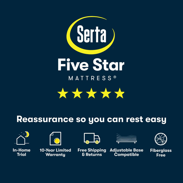 Serta Perfect Day 8" Medium Mattress in a Box