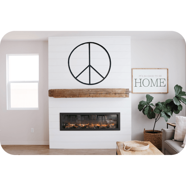 Steel Peace Sign 36"